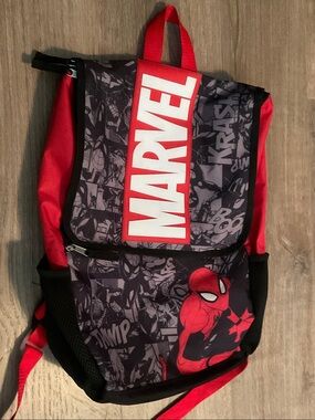 Marvel Black and Red Spider-Man Graphic Backpack
